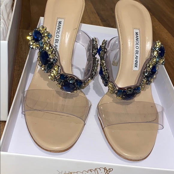 Manolo Blahnik Shoes - MANOLO BLAHNIK RIHANNA BAJA PRINCESS HEELS